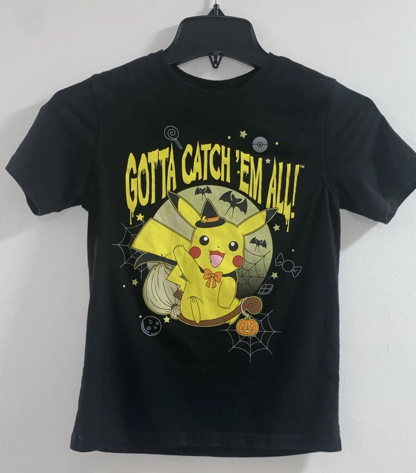 Pokemon Híbrido Niños Unisex Talla Med Halloween Gotta Catch Em All! Camisa Foto 1 de 4