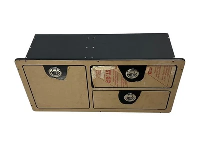 Caja de almacenamiento marina, dimensión facial 15 pulgadas x 31 pulgadas, polietileno, NUEVO Foto 1 de 4