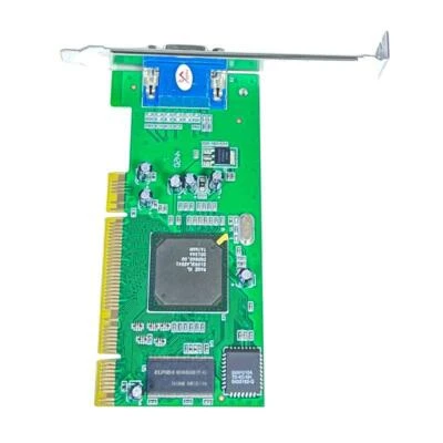 PCI Graphics Card ATI Rage XL 8MB 32Bit VGA SDRAM Video Tractor Card for Desktop - Image 1 of 4