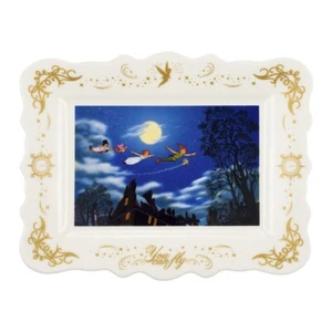 Ichiban Kuji Disney Melody in a Dream C Prize Peter Pan Art Dish BANDAI JAPAN - Picture 1 of 4