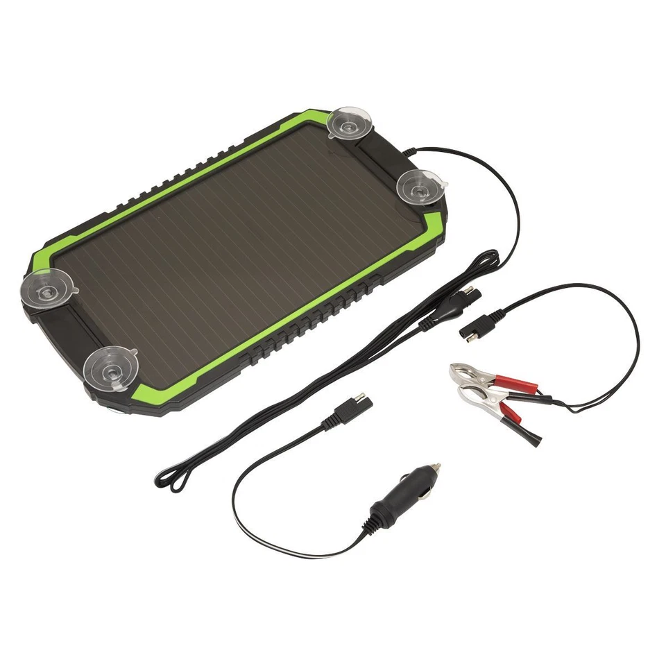 Sealey SPP02 Solar Power Panel Trickle Battery Charger 12V / 2.4W - Image 1 of 1