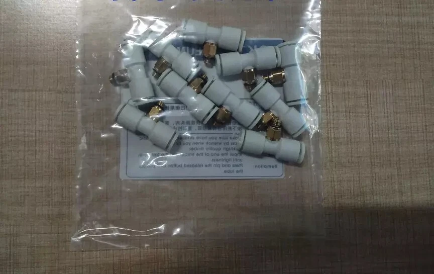 1Bag/10pcs New SMC KJT06-M5 KJT06M5 Fittings Free Shipping - Image 1 of 1
