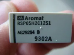 LOT of 45 DPDT 12V RELAY's -- AROMAT RSP05H2C12S1 (AG29294) -- New and Unused - Picture 1 of 7
