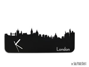 London Skyline - Silhouette - Wall Clock - Picture 1 of 5