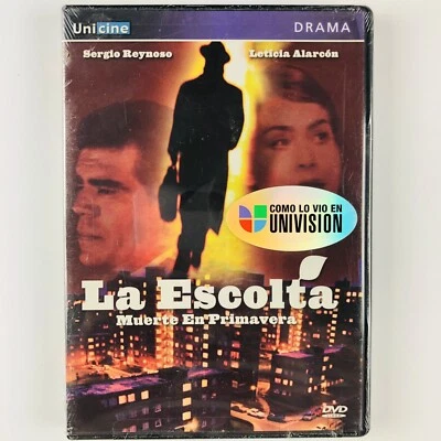 DVD LA ESCOLTA SERGIO REYNOSO LETICIA ALARCON JUAN CARLO BONET UNICINE UNIVISION - Image 1 of 2