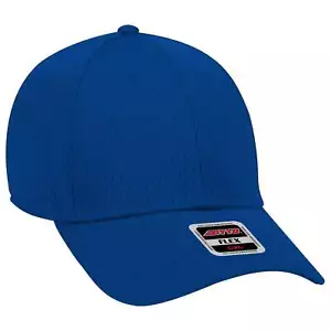 OTTO CAP 11-1168 "OTTO FLEX" Unisex Polyester 6 Panel Low Profile Baseball Hat - Picture 1 of 7