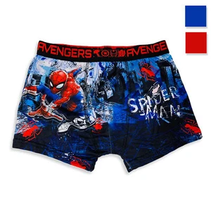 Official Marvel Spiderman Kids Boxer Briefs with Elastic Briefs 3126 - Picture 1 of 3