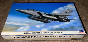 Hasegawa TORNADO F MK.3 Operation Telic 1/72 Scale Model Kit 00849 NEW SEALED - Picture 1 of 2
