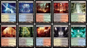 4x Set aller 10 Bouncelands 40 Karten Spielset Magic the Gathering MTG Commander - Bild 1 von 1