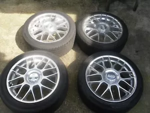 8x17 ET35 BBS RC307 ALUFELGEN LK 5x112 AUDI A4 A6 DAIMLER A,C, E KLASSE 225/45 - Bild 1 von 20