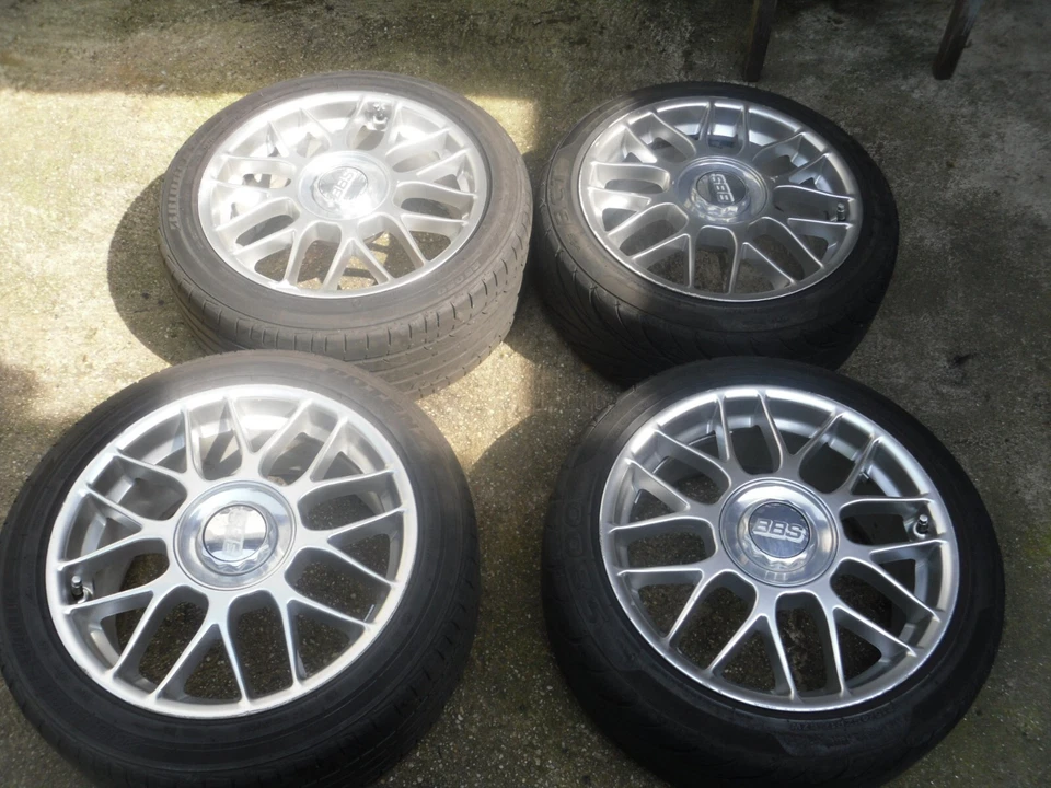 8x17 ET35 BBS RC307  ALUFELGEN LK 5x112 AUDI A4 A6 DAIMLER A,C, E KLASSE 225/45 - Bild 1 von 4
