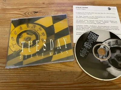 CD Pop Steve Wynn - Tuesday (1 Song) Promo RHINO / RNA REC sc Presskit - Bild 1 von 2