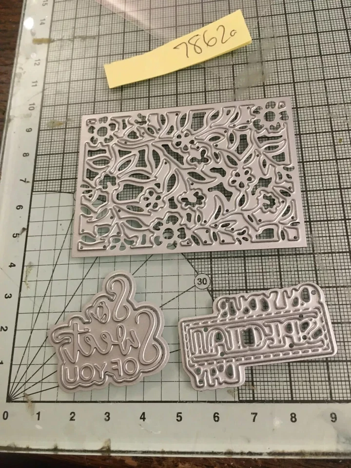 Trimcraft On your special day, so sweet sentiment etc job lot die set ref7862a - Image 1 of 1