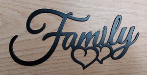 Insegna Famiglia Acciaio - Foto 1 di 1