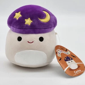 Squishmallow Carina The Mushroom 5 Inch Kellytoy Plush 2023 Halloween With Tag - Picture 1 of 6