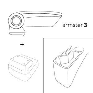 Apoyabrazos específico Armster 3 para Hyundai i20 III y Bayon 2020-2025 - Picture 1 of 9