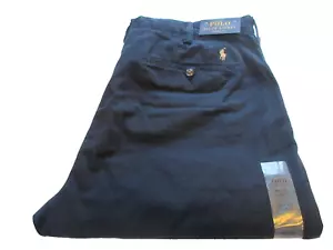 Pantalones Polo Ralph Lauren Para Hombre Azul Marino Oscuro Calce Clásico Talla 40/32 - Imagen 1 de 3