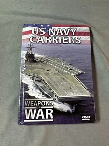 WEAPONS OF WAR - US Navy Carriers DVD with booklet ***FREE SHIPPING!*** - Picture 1 of 8