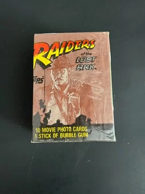 1981 TOPPS RAIDERS OF THE LOST ARKCOMPLETE SET WITH WRAPPER NM-MINT - Image 1 of 2