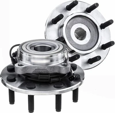 Pair Front Wheel Bearing & Hub For Ram 3500 Pickup 2006-2008 Dodge 4WD 8 Lug - Image 1 of 4