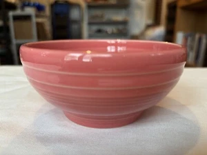 Post 86 Fiesta Retired Flamingo Pink 5" Rice Bowl Very Good Used Condition - Picture 1 of 8