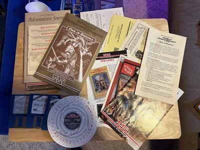 Advanced Dungeons & Dragons Pool Of Radiance SSI Macintosh Mac Complete CIB - Image 1 of 2