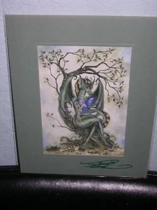 Amy Brown - A Place To Rest - Matted Mini - SIGNED - Picture 1 of 1
