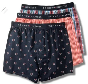 TOMMY HILFIGER HOMBRE X3 - 243 REGATA MEDIANA - PAQUETE DE 3 ROPA INTERIOR BOXER TEJIDA DELGADA - Imagen 1 de 1