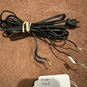 DUAL 1225 AC CORD AND GROUND WIRE - VERY GOOD CONDITION - Picture 1 of 3