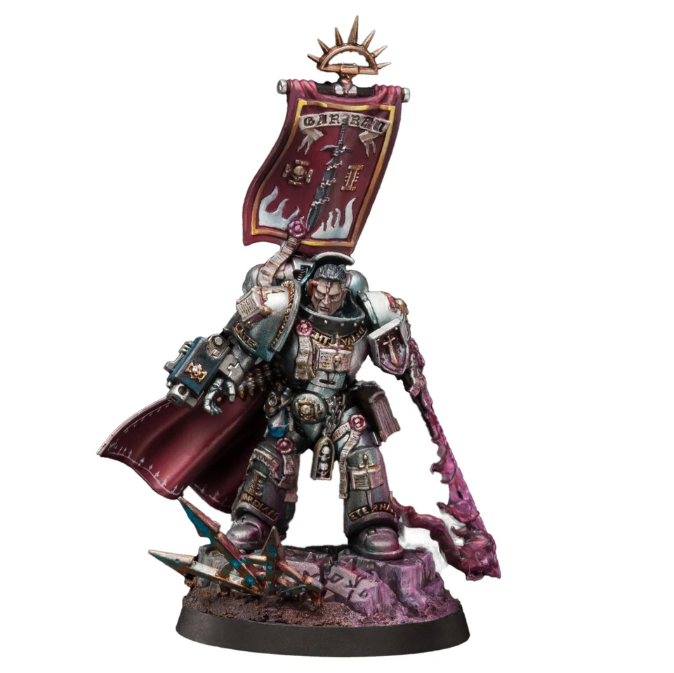 Castellan Crowe painted figure Warhammer 40k Pre-Sale | Art - Image 1 of 4