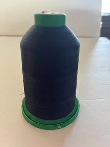 Isacord 5000m Embroidery Thread Unused Spool Color DARK INDIGO 3355 Lot 2LZF1 - Picture 1 of 12