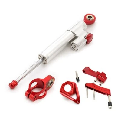 Steering Stabilizer Damper with Mounting Bracket For Suzuki GSXR 600 2001-2004 - Image 1 of 4