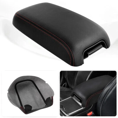 Console Lid Arm Rest Cover Red Stitch for Chrysler 300 Dodge Charger 2011-2022 - Image 1 of 4