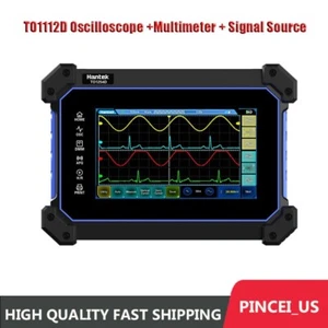 Hantek TO1112D Multifunktionales Touchscreen Digitales Oszilloskop Schnellladen - Bild 1 von 7