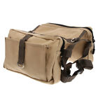  Travel Weighted Vest for Dogs Khaki Saddle Bag Backpacks Large