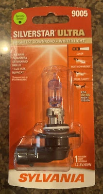 Sylvania 9005 Silver Star Ultra 1 Halogen Lamp - Image 1 of 2
