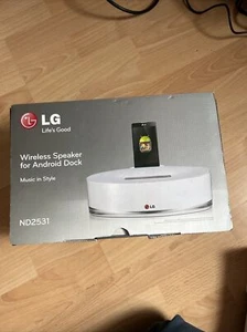 LG Wireless Speaker For Android Dock - Picture 1 of 5