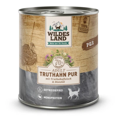 Wildes Land - Truthahn PUR - 6 x 800 g - Bild 1 von 4