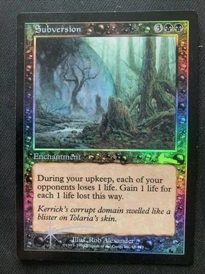 Magic The Gathering Subversion Urza's Legacy Foil - Image 1 of 4