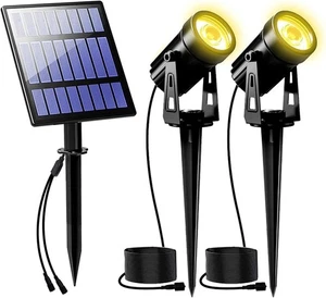 Effiziente Solarleuchten für den Garten mit 2 Helligkeitsmodi – Modernes Design - Picture 1 of 11