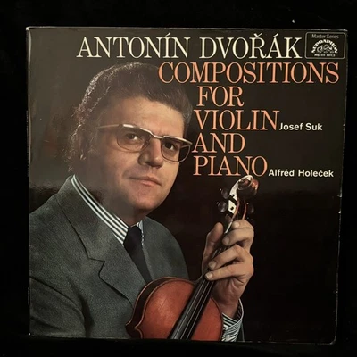 JOSEF SUK violin - DVORAK Compositions for Violin & Piano - SUPRAPHON ST 2LP Foto 1 de 4
