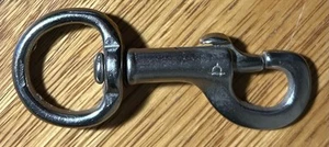 3 1/2 in Swivel Eye Bolt Snap Hook, Made in Germany - Picture 1 of 3