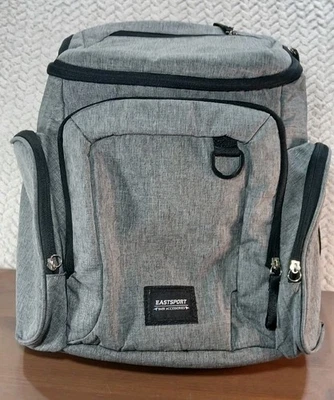 Eastport Diaper Bag Backpack Maternity Tote Baby Accessories Black Gray - Image 1 of 4
