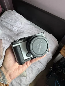 Panasonic LUMIX S9 White + Grip & Sigma Canon EF MC21 Adpater - Picture 1 of 7