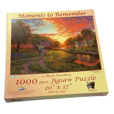 SunsOut Moments To Remember Mark Keathley 1000 Piecdes Puzzle NEW - Image 1 of 3