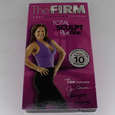 The Firm Total Sculpt Plus Abs VHS 2002 Fitness Workout GoodTimes - Image 1 of 4