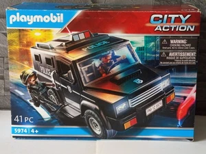 Playmobil Polizei City Action 5974 Polizei-Spezialeinsatz SWAT US Police in OVP - Bild 1 von 3