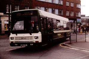 Original Bus Slide West Riding 189 Leeds J381 BWU Ref 8853 - Picture 1 of 1