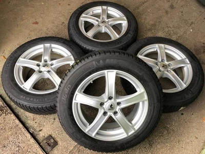 4 ALU WINTERRÄDER 215/60R17 96H MICHELIN MERCEDES GLA KLASSE 245G RDKS FREIHAUS - Bild 1 von 4