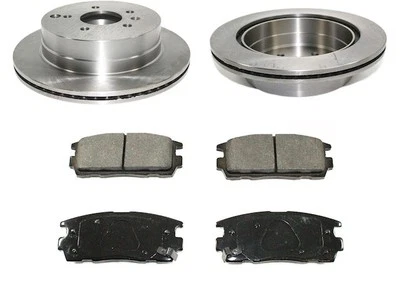 Kit de pastillas de freno y rotor trasero para Chevrolet Equinox 2007-2009 19791NKXP 2008 Foto 1 de 2
